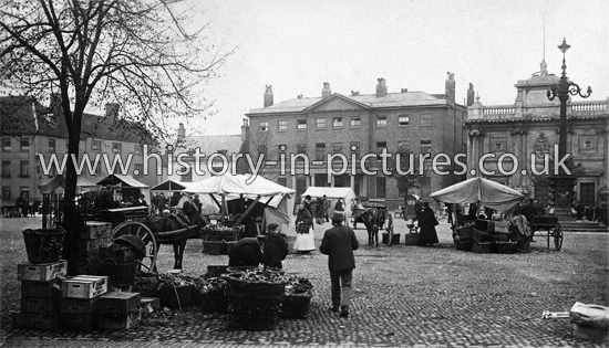 Tuesday Market Place, Kings Lynn, Norfolk. c.1906